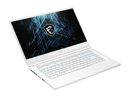 Msi Stealth 15M A11Uek-220 15.6 Inch Intel Core I7-11375H 3.3-5.16Ghz/ 32Gb(16Gb*2) Ddr4/ 1Tb Nvme Ssd/ Rtx 3060/ Usb3.2/ Windows 10 Laptop (White)