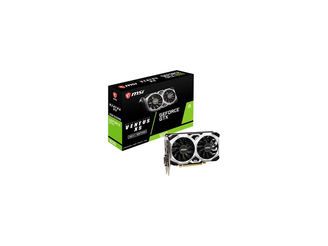 Msi Ventus Geforce Gtx 1650 4Gb Gddr6 Pci Express 3.0 X16 – TeciSoft