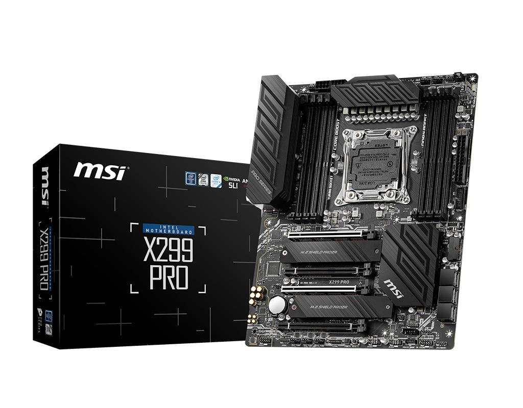 Msi X299 Pro Intel® X299 Lga 2066 (Socket R4) Atx