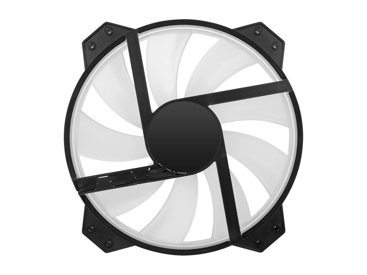 Masterfan Mf200R Rgb - Premium-Quality 200Mm Rgb Hybrid Silent High Airflow In-Take Fan For Computer Case.By Cooler Master