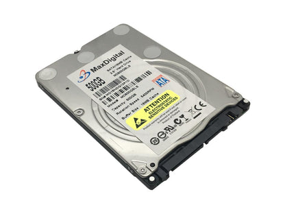 Maxdigital 500Gb 5400Rpm 16Mb Cache Sata 6Gb/S 7Mm 2.5In Notebook / Mobile Hard Drive