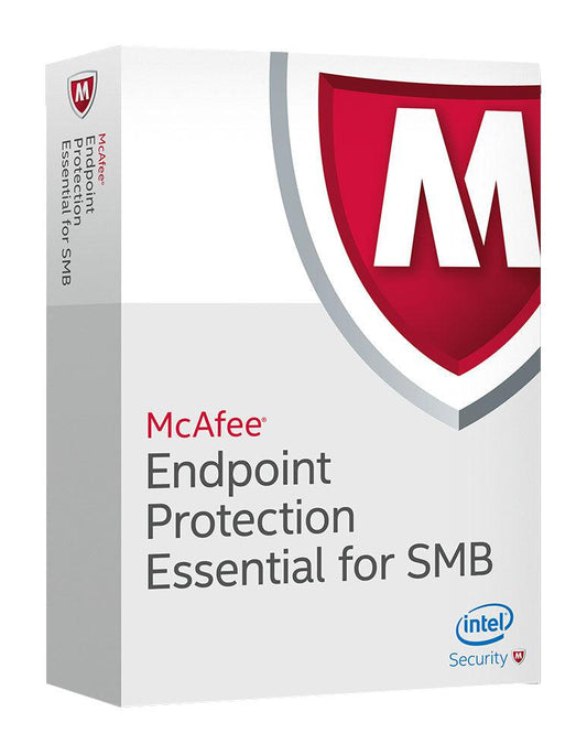 Mcafee Endpoint Protection Essential For Smb 1 Year + 1 Year Gold Business Support