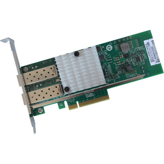 Mellanox Compatible Mhqh29C-Xtr - Pci Express X8 Network Interface Card (Nic) 2X Open Sfp+ Ports Intel 82599 Chipset Based