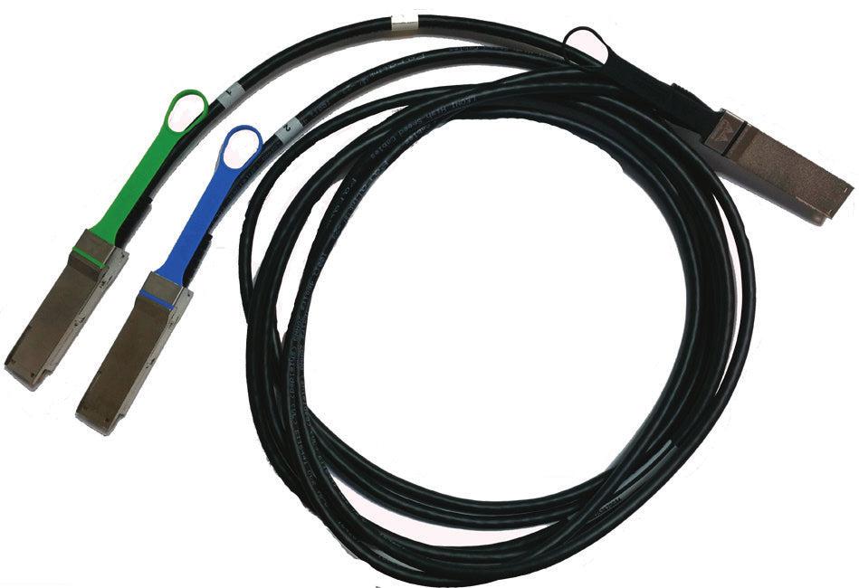 Mellanox Technologies Mcp7H50-H002R26 Infiniband Cable 2 M Qsfp56 2X Qsfp56 Black