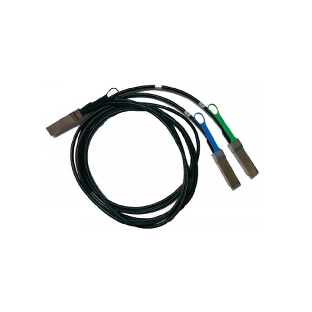 Mellanox Technologies Mcp7H50-V01Ar30 Infiniband Cable 1.5 M Qsfp56 2Xqsfp56 Black