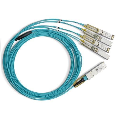 Mellanox Technologies Mfa7A50-C005 Fibre Optic Cable 5 M Qsfp28 4X Sfp28 Turquoise