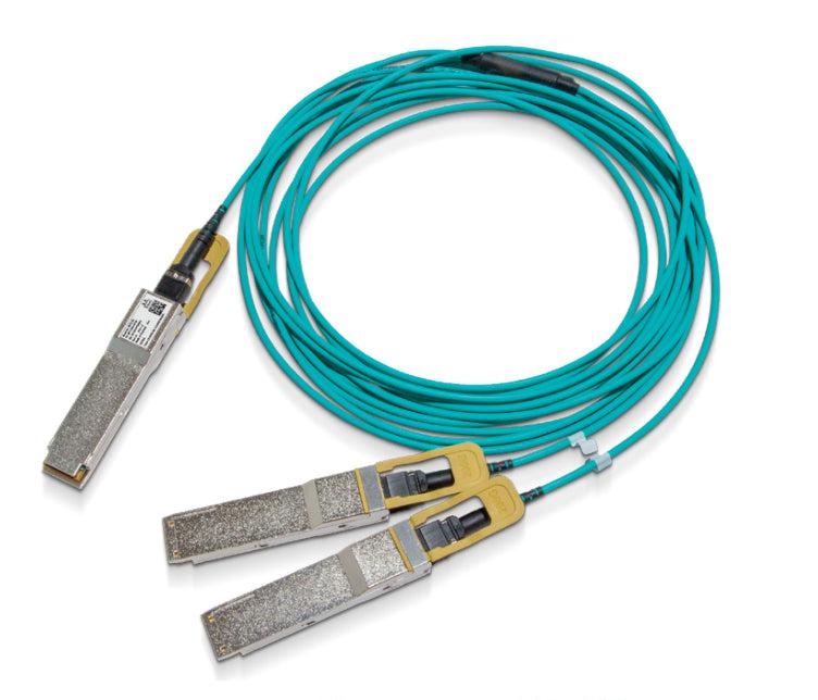 Mellanox Technologies Mfs1S50-H005E Fibre Optic Cable 5 M Qsfp56 2X Qsfp56 Aqua Colour