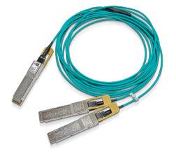 Mellanox Technologies Mfs1S50-H010E Fibre Optic Cable 10 M Qsfp56 2X Qsfp56 Aqua Colour