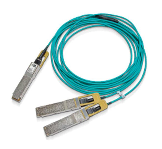 Mellanox Technologies Mfs1S50-V010E Fibre Optic Cable 10 M Qsfp56 2X Qsfp56 Blue