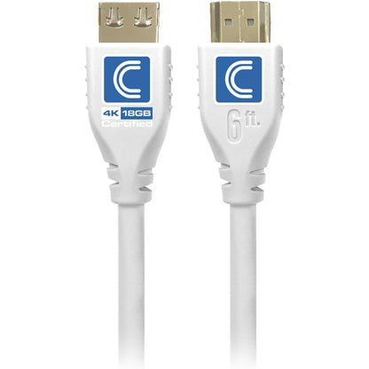 Microflex Pro Av/It Series 18G,Highspeed Hdmi Cable White 15Ft