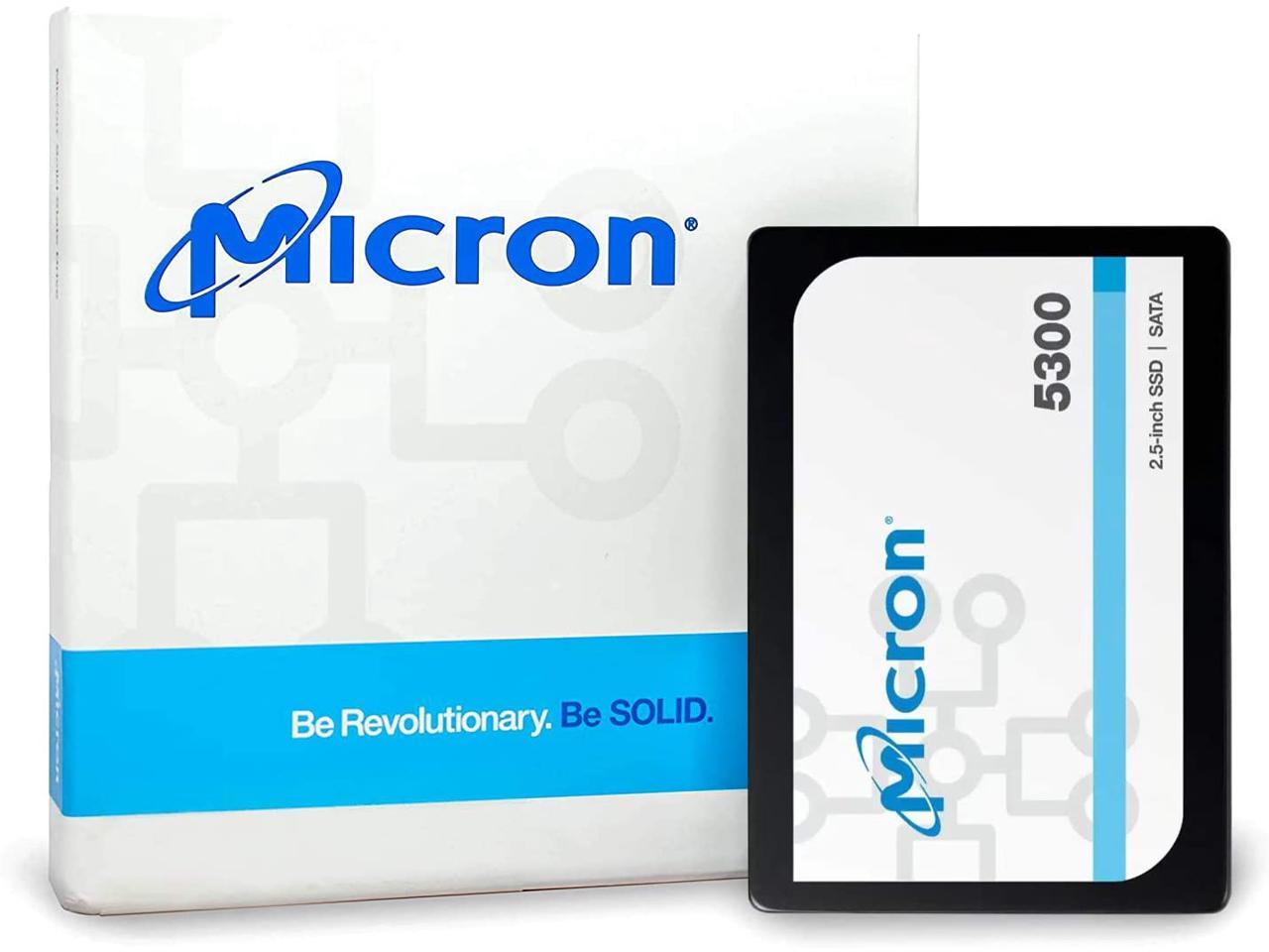 Micron 5300 Pro 960Gb 3D Tlc Sata 6Gb/S 2.5" Enterprise Ssd — Mtfddak960Tds-1Aw1Zabyy