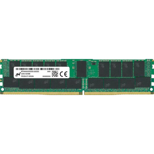 Micron Ddr4-3200 64Gb/8Gx72 Ecc/Reg Cl22 Rdimm Server Memory
