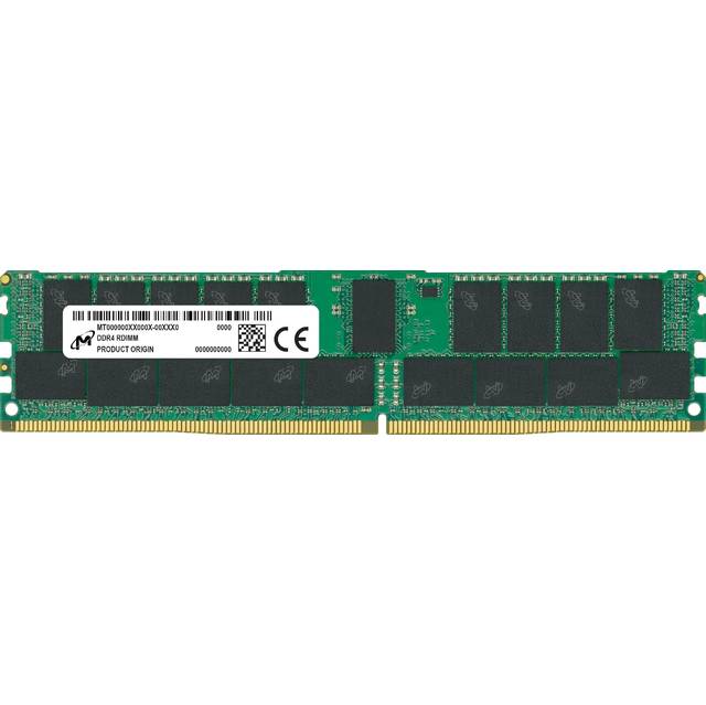 Micron Mta18Asf2G72Pdz-3G2J3 Ddr4-3200 16Gb/2Gx72 Ecc/Reg Cl22 Server Memory