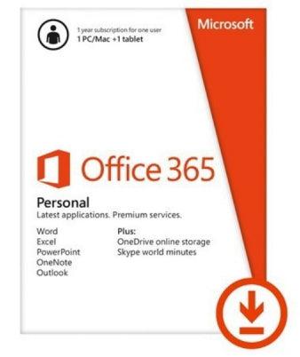 Microsoft Office 365 Personal 1 Year(S) English