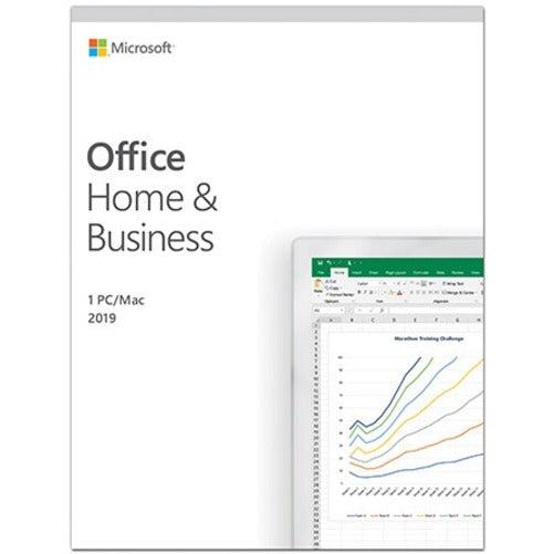 Microsoft Office Home And Business 2019 | 1 Device, Windows 10 Pc/Mac  Keycard