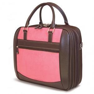 Mobile Edge Scanfast Element Checkpoint Friendly Briefcase - Pink Suede Notebook Case 40.6 Cm (16")