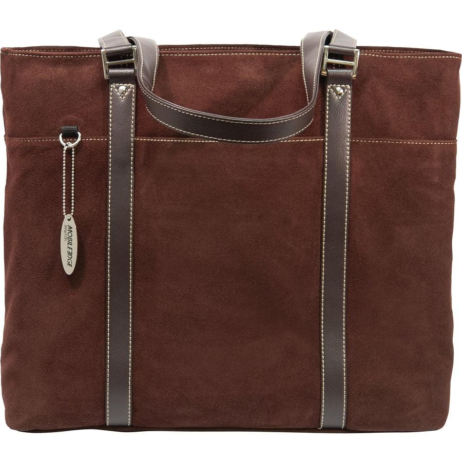 Mobile Edge Ultra Tote - Chocolate Suede Notebook Case 39.1 Cm (15.4") Ladies Case