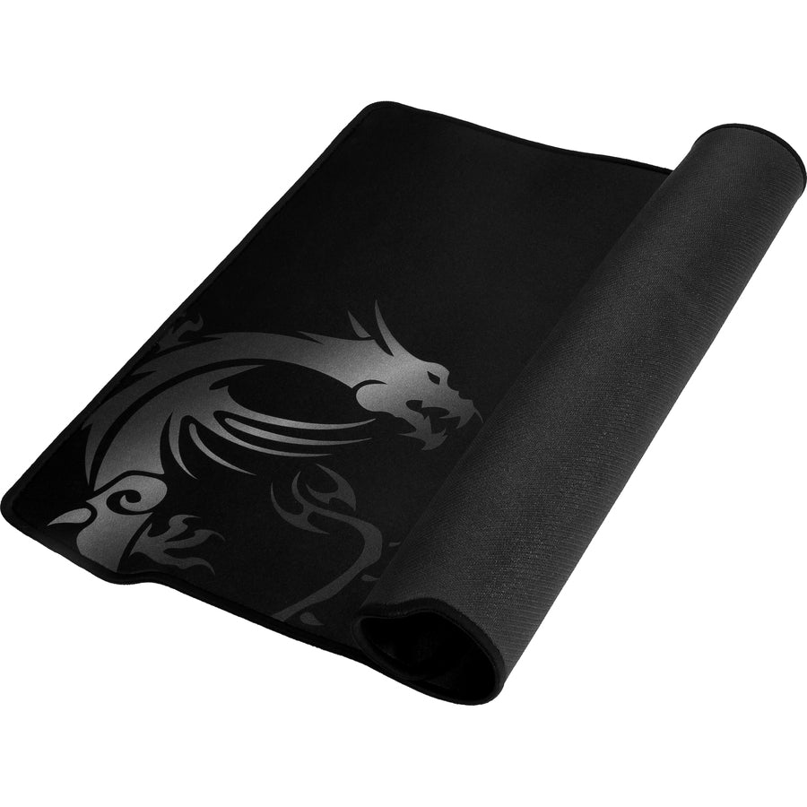 Msi Agility Gd30 Pro Gaming Mousepad '450Mm X 400Mm, Pro Gamer Silk Surface, Iconic Dragon Design, Anti-Slip And Shock-Absorbing Rubber Base, Reinforced Stitched Edges'