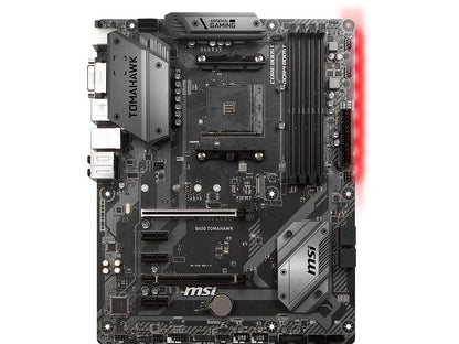 Msi B450 Tomahawk Am4 Amd B450 Sata 6Gb/S Usb 3.1 Hdmi Atx Amd Motherboard