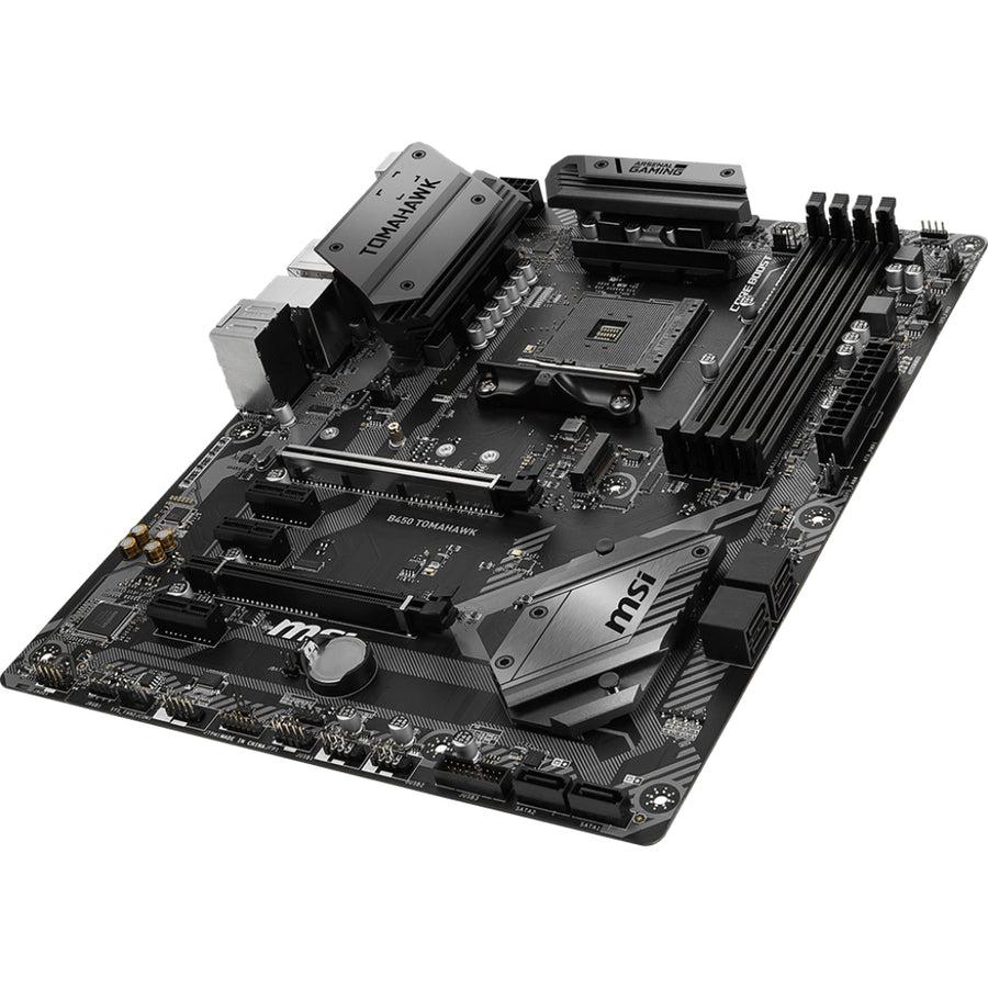 Msi B450 Tomahawk Am4 Amd B450 Sata 6Gb/S Usb 3.1 Hdmi Atx Amd Motherboard