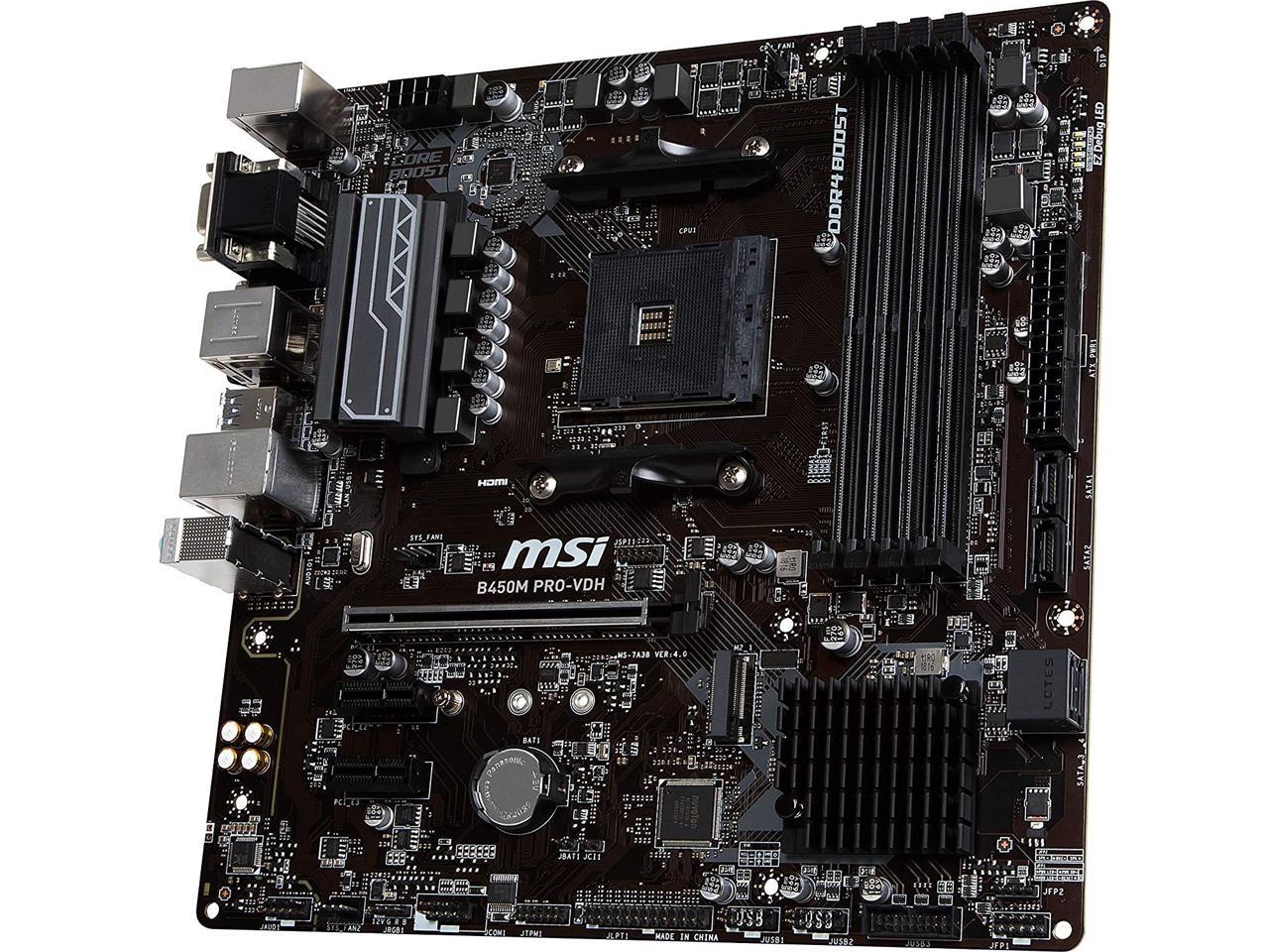 Board msi b450m pro new arrivals