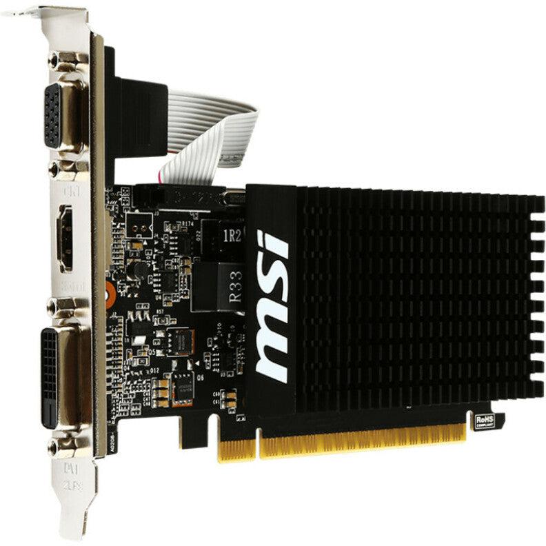 Msi Gt 710 1Gd3H Lp Graphics Card Nvidia Geforce Gt 710 1 Gb Gddr3