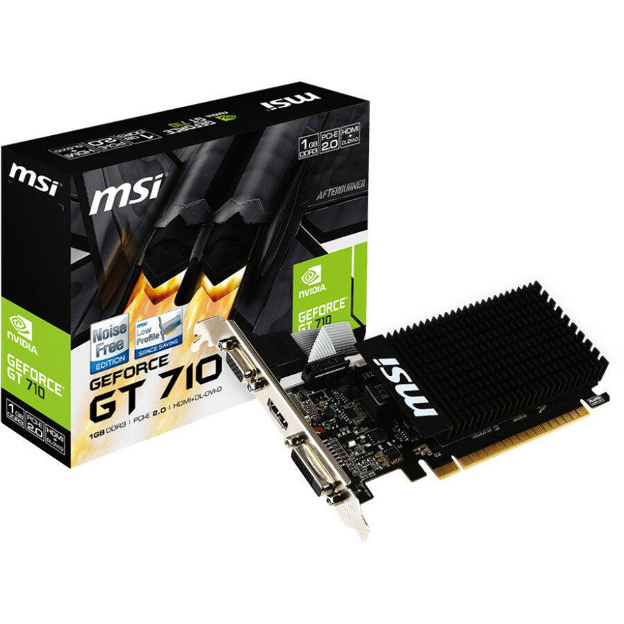 Msi Gt 710 1Gd3H Lp Graphics Card Nvidia Geforce Gt 710 1 Gb Gddr3