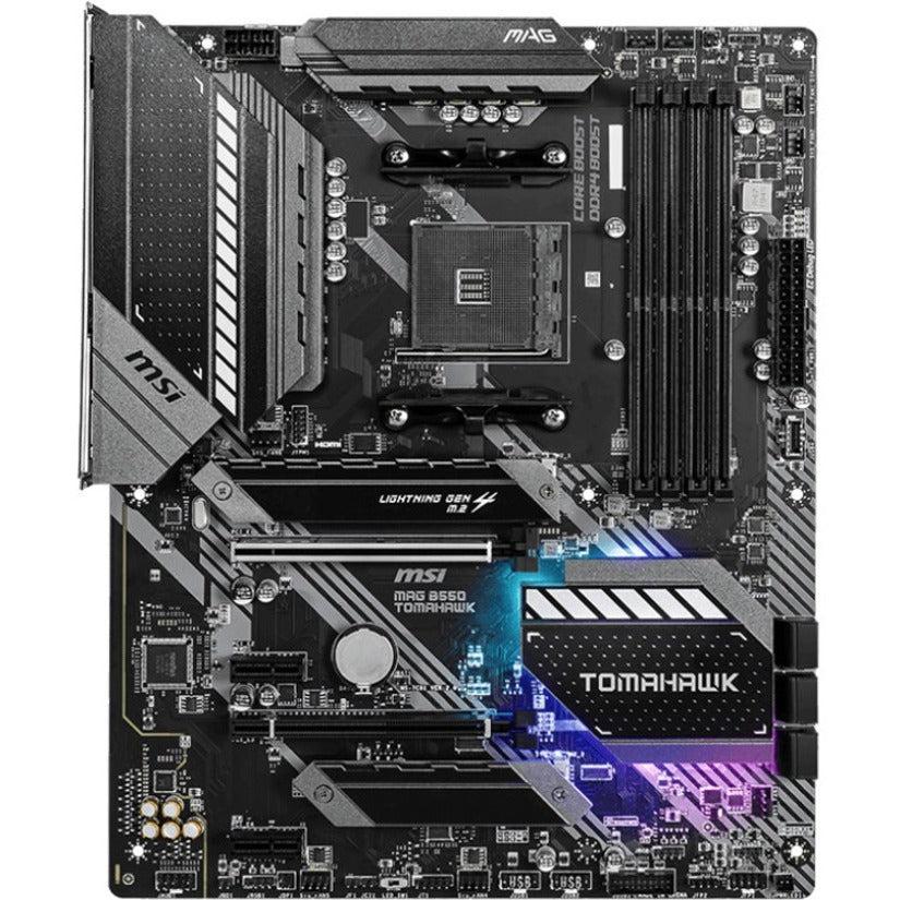 Msi Mag B550 Tomahawk Am4 Amd B550 Sata 6Gb/S Atx Amd Motherboard