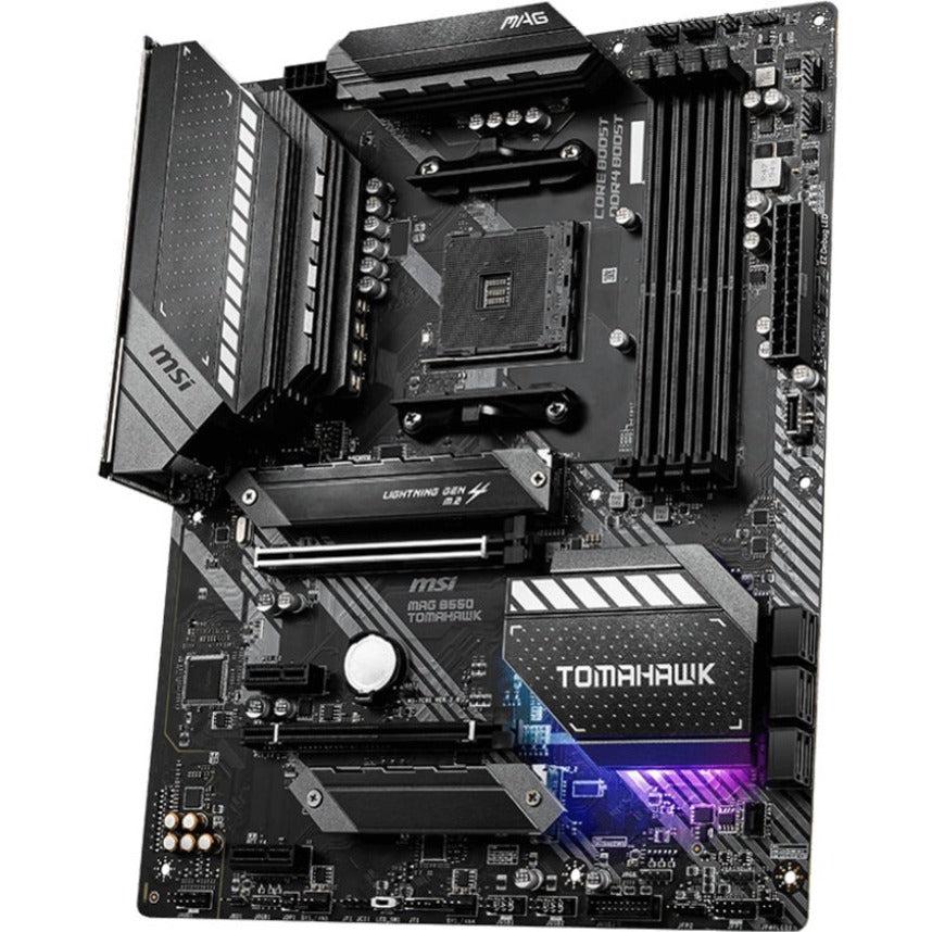 Msi Mag B550 Tomahawk Am4 Amd B550 Sata 6Gb/S Atx Amd Motherboard