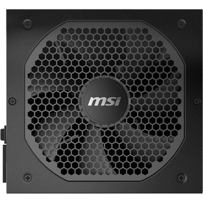 Msi Mpg A650Gf Uk Psu '650W, 80 Plus Gold Certified, Fully Modular, 100% Japanese Capacitor, Flat Cables, Atx Power Supply Unit, Uk Powercord, Black, Support Latest Gpu'