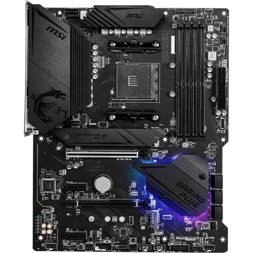 Msi Mpg B550 Gaming Plus Am4 Amd B550 Sata 6Gb/S Atx Amd Motherboard