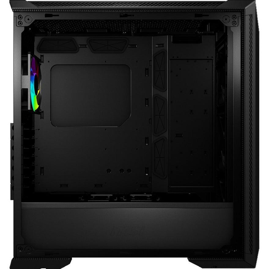 Msi Mpg Gungnir 100 Mid-Tower Chassis Support Up To Eatx Motherboard, 3D-Printing Customized Parts, Side Panel Of 4Mm Tempered Glass