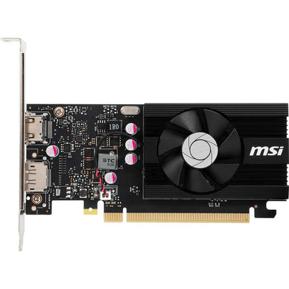 Msi Nvidia Geforce Gt 1030 2Gd4 Lp Oc 2Gb Ddr4 Hdmi/Displayport Low Profile Pci-Express Video Card