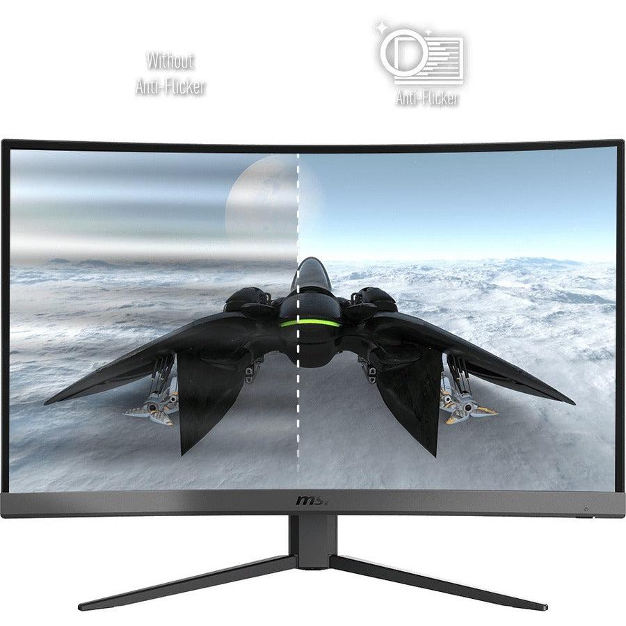 Msi Optix G32Cq4 31.5 Inch 3,000:1 1Ms Hdmi/Displayport Wqhd 1500R Curved Gaming Display