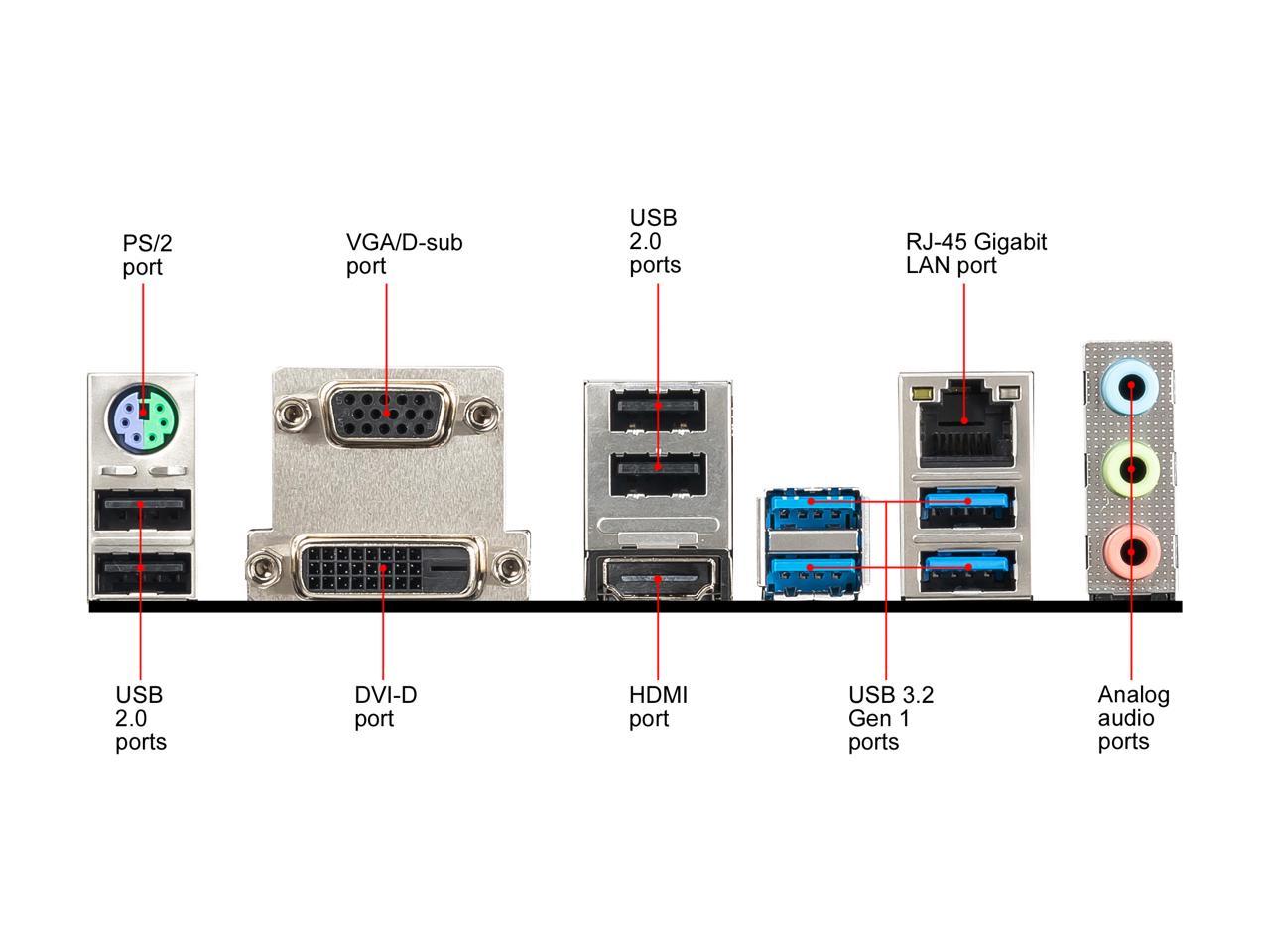 Msi Pro B450M Pro-Vdh Max Am4 Amd B450 Sata 6Gb/S Micro Atx Amd Motherboard