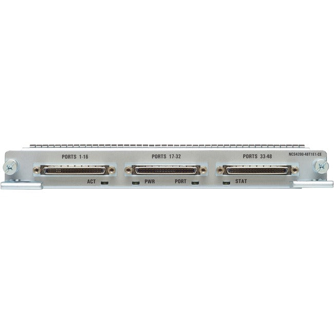 Ncs 4200 48X T1/E1 Cem Linecard,Requires Patch Panel