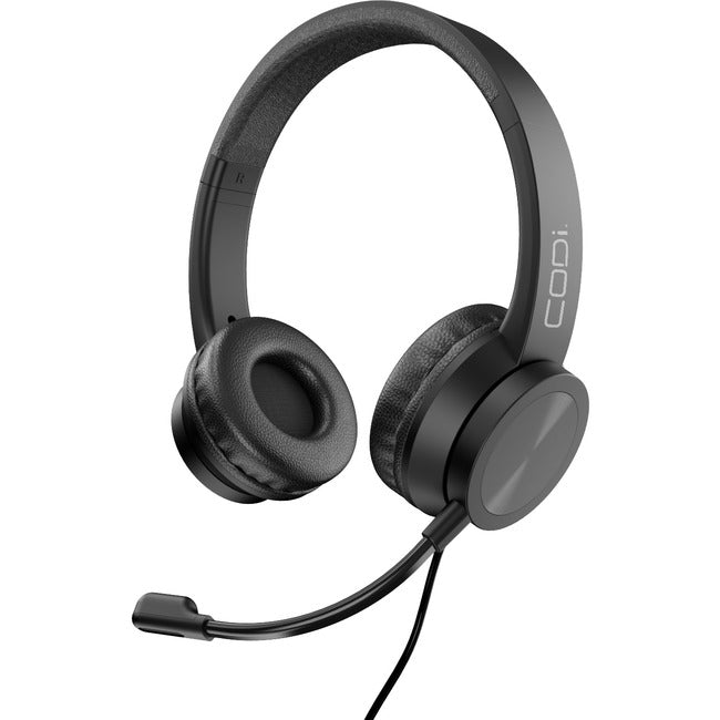Noise Cancelling Usb-A Headset,Pivoting Boom Mic Volume Control
