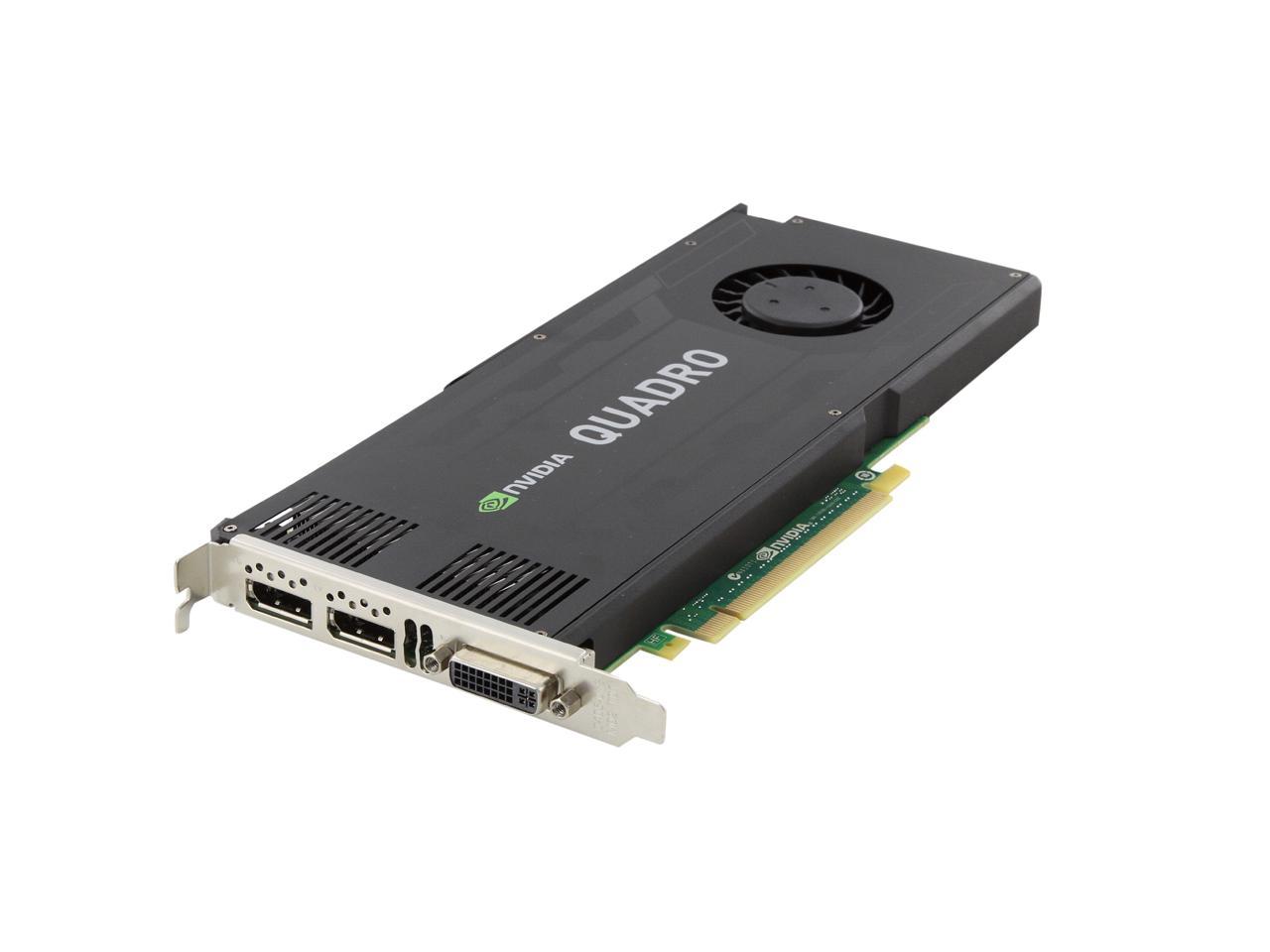 Nvidia Quadro K4000 Vcqk4000 Pb 3Gb 192 Bit Gddr5 Pci TeciSoft