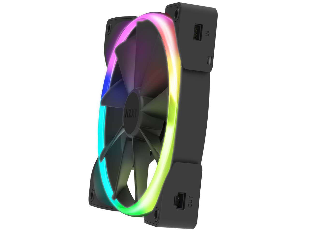 Nzxt Aer Rgb 2 - 120Mm - Rgb Led - Fluid Dynamic Bearing - Pwm Fan For Hue 2 - Single