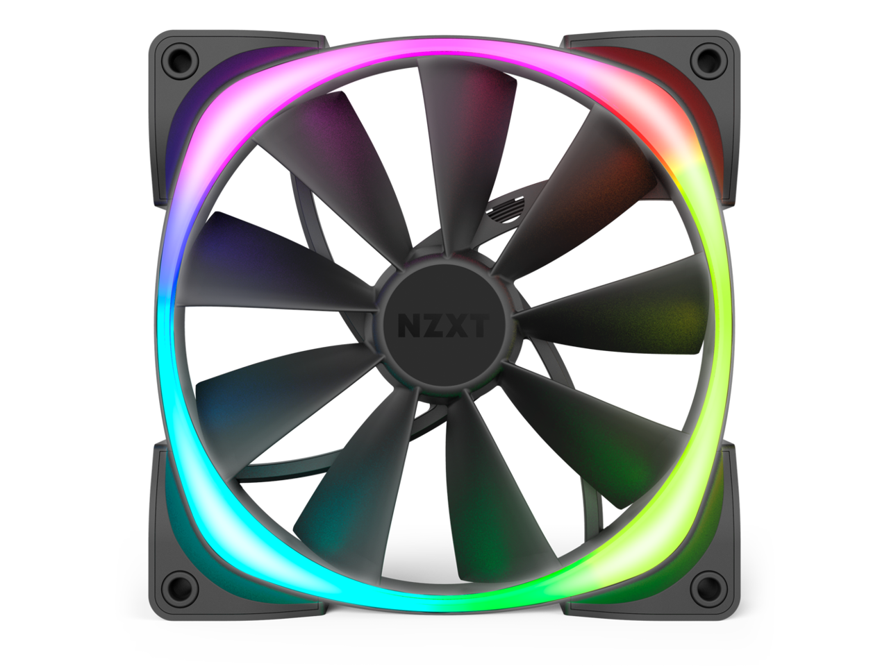 Nzxt Aer Rgb 2 - 120Mm - Rgb Led - Fluid Dynamic Bearing - Pwm Fan For Hue 2 - Single
