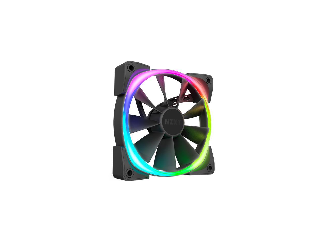 Nzxt Aer Rgb 2 - 120Mm - Rgb Led - Fluid Dynamic Bearing - Pwm Fan For Hue 2 - Single