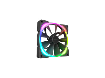 Nzxt Aer Rgb 2 - 140Mm - Rgb Led - Fluid Dynamic Bearing - Pwm Fan For Hue 2 - Single