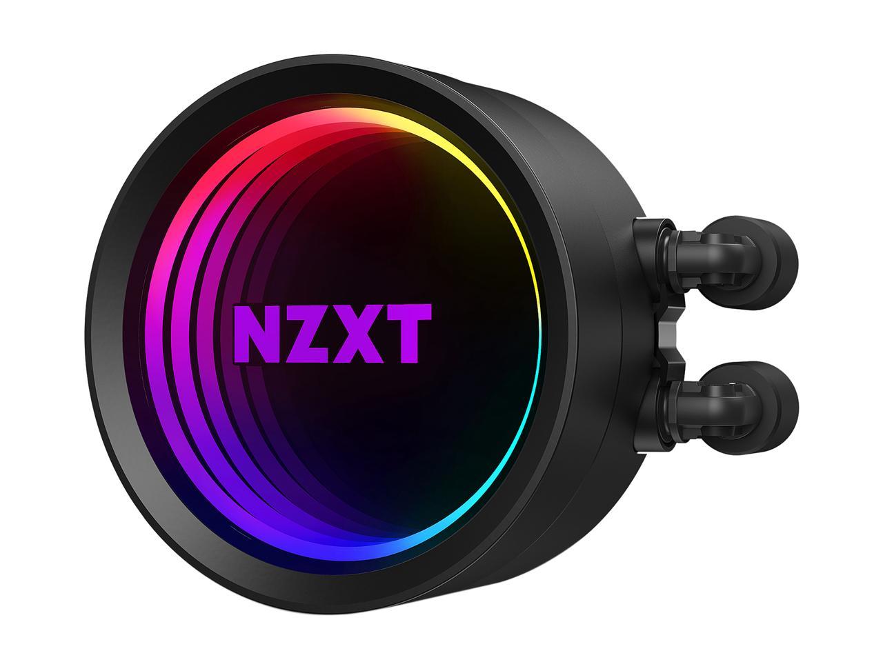 Nzxt Kraken X53 240Mm - Rl-Krx53-01 - Aio Rgb Cpu Liquid Cooler - Rotating Infinity Mirror Design