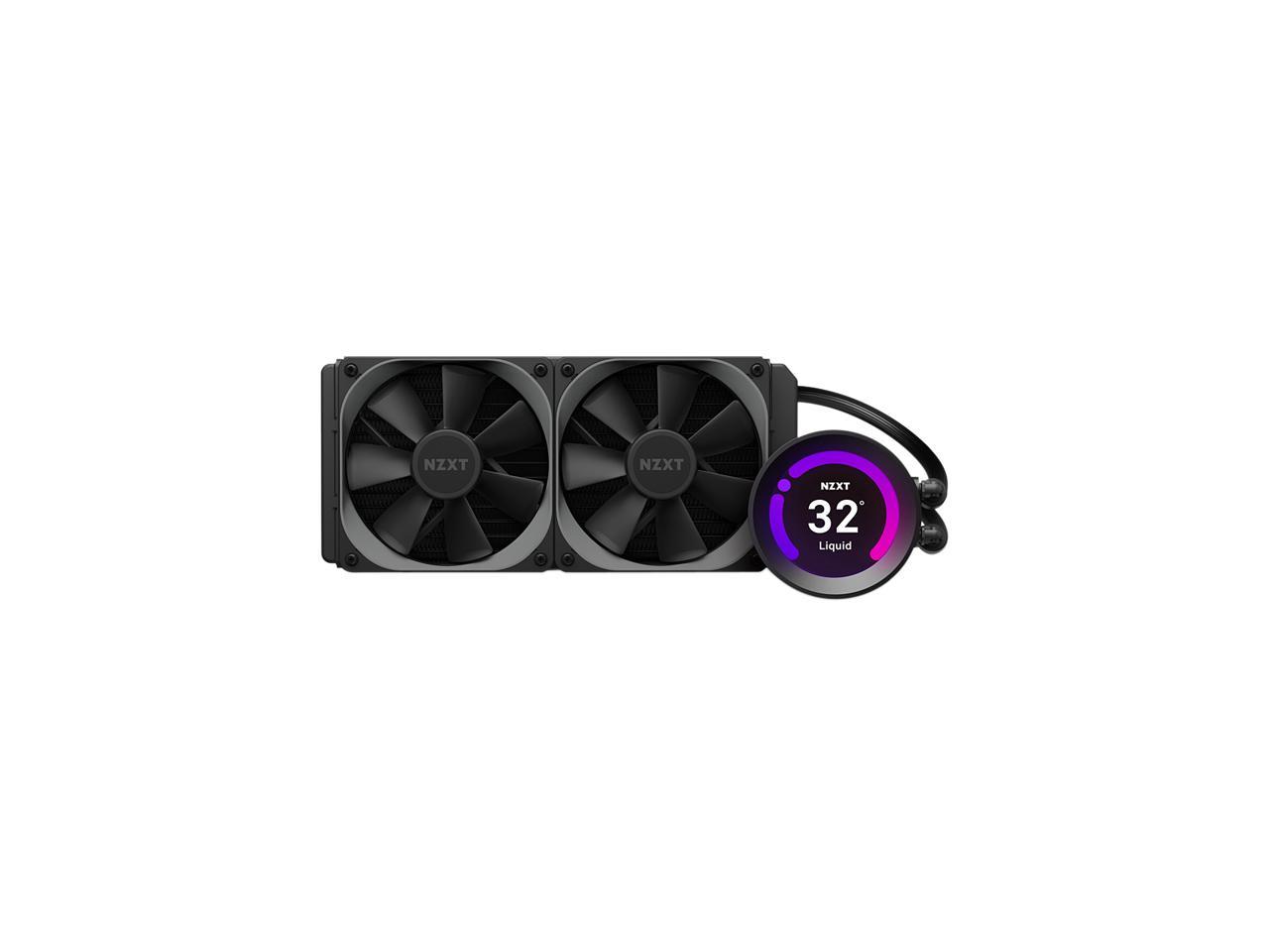 Nzxt Kraken Z53 240Mm - Rl-Krz53-01 - Aio Rgb Cpu Liquid Cooler - Customizable Lcd Display -