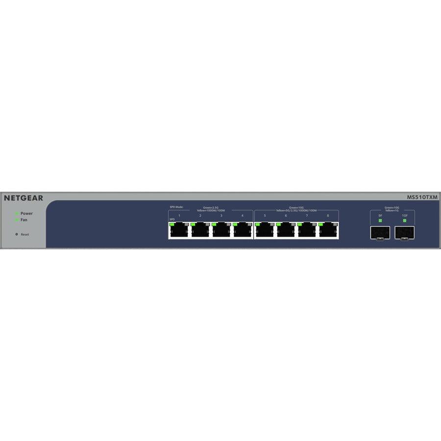 Netgear 10-Port Multi-Gigabit/10G Ethernet Smart Switch (Ms510Txm)