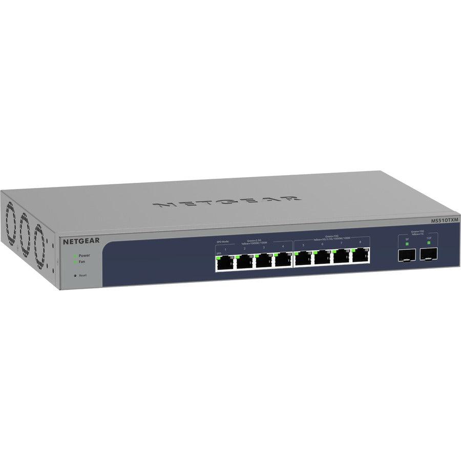 Netgear 10-Port Multi-Gigabit/10G Ethernet Smart Switch (Ms510Txm)