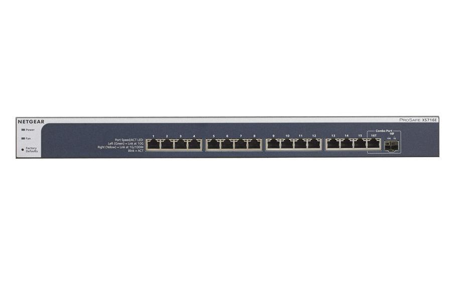 Netgear 16-Port 10G Ethernet Plus Switch (Xs716E)