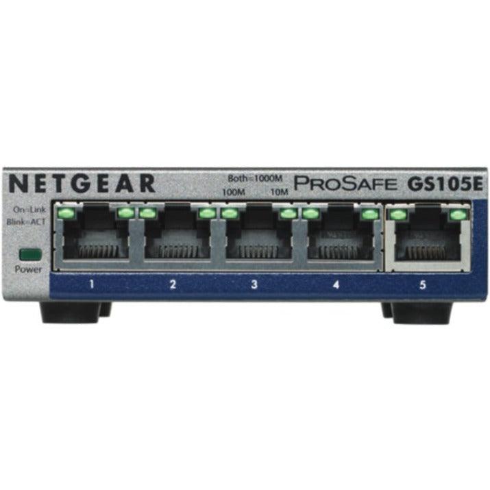 Netgear 5-Port Gigabit Ethernet Plus Switch (Gs105Ev2)