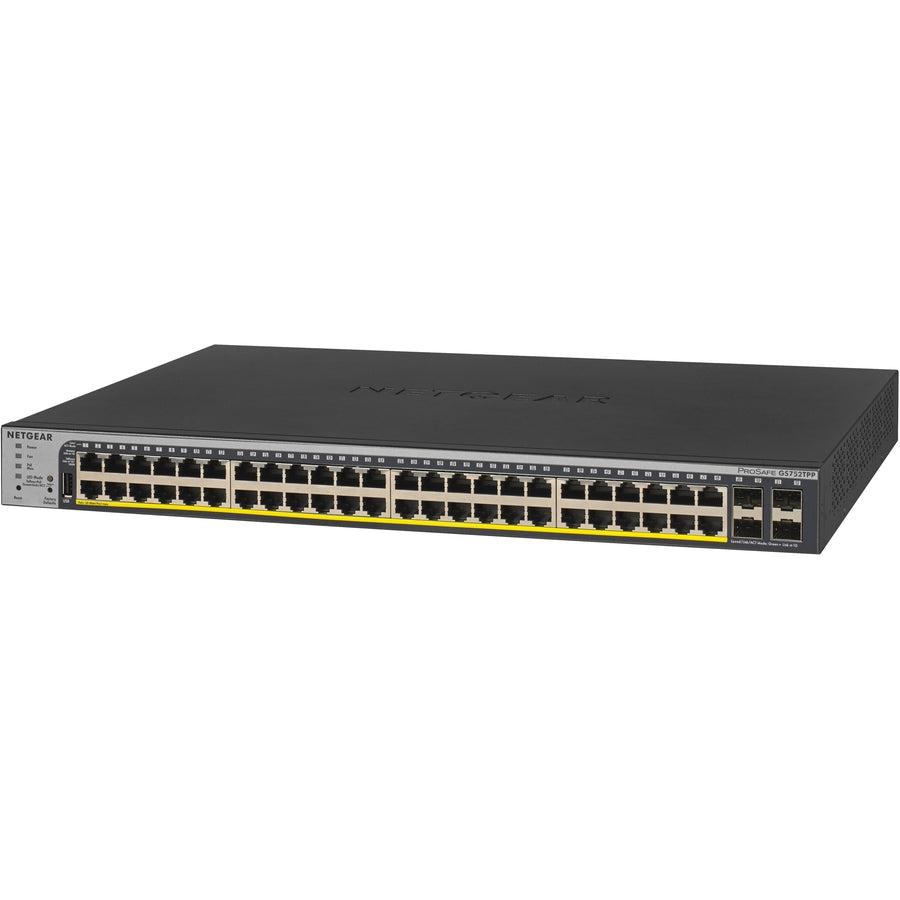 Netgear 52-Port Poe Gigabit Ethernet Smart Switch (Gs752Tpp)