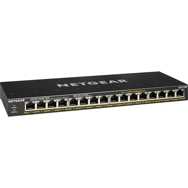 Netgear Gs316P Ethernet Switch